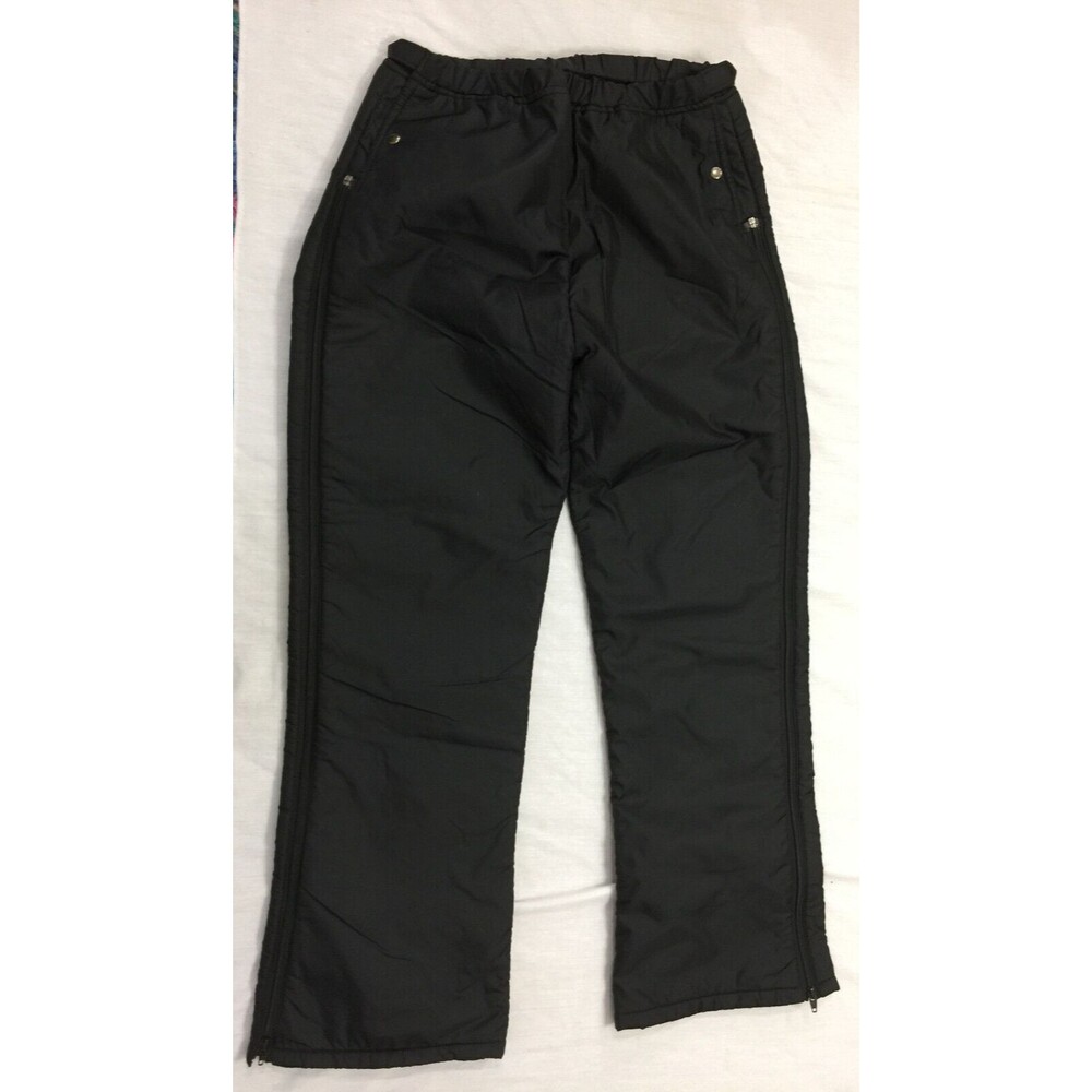 SKITIQUE MENS NYLON FULL ZIP SNOW PANTS SIZE L